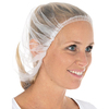Bonnet de barrettes Micromesh Soft Nylon blanc 53cm